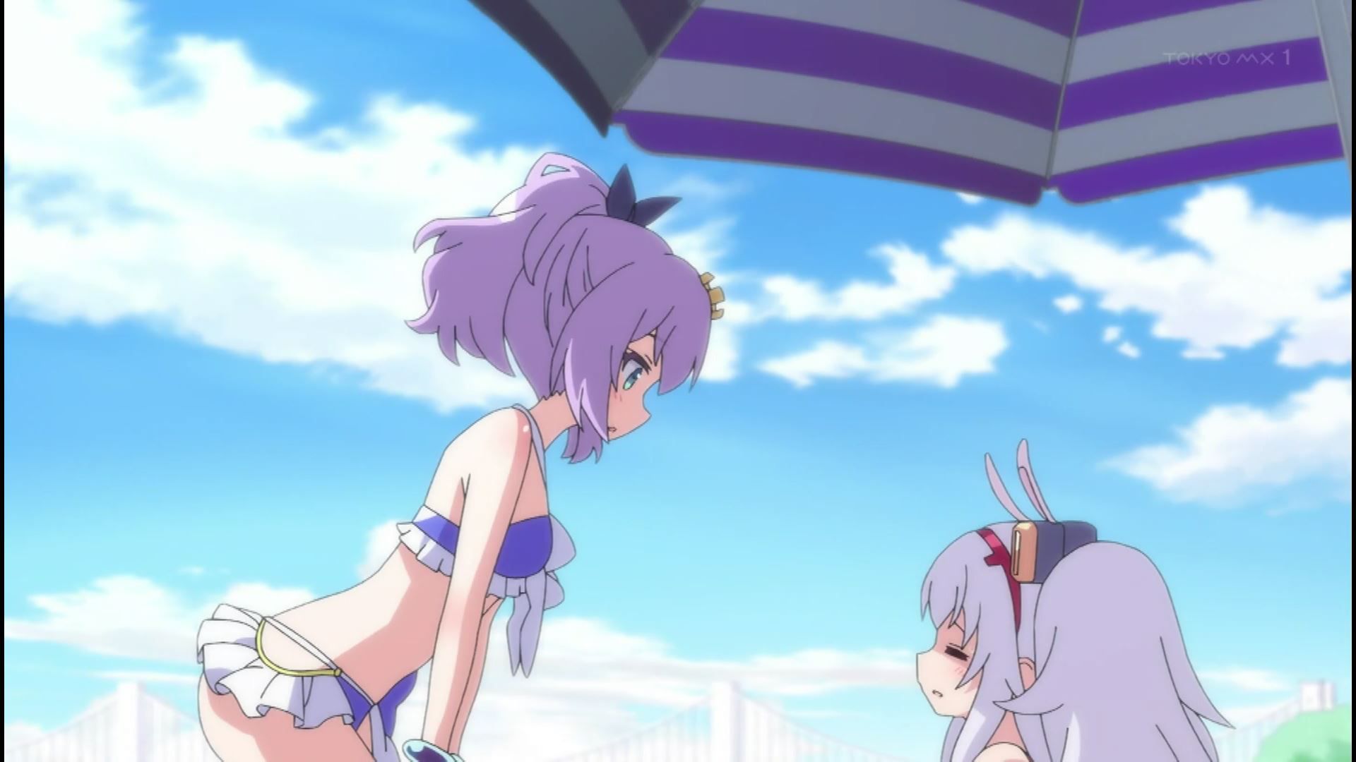 Anime "Azur Lane, 2010! Erotic swimsuits of girls in 4 stories! 24