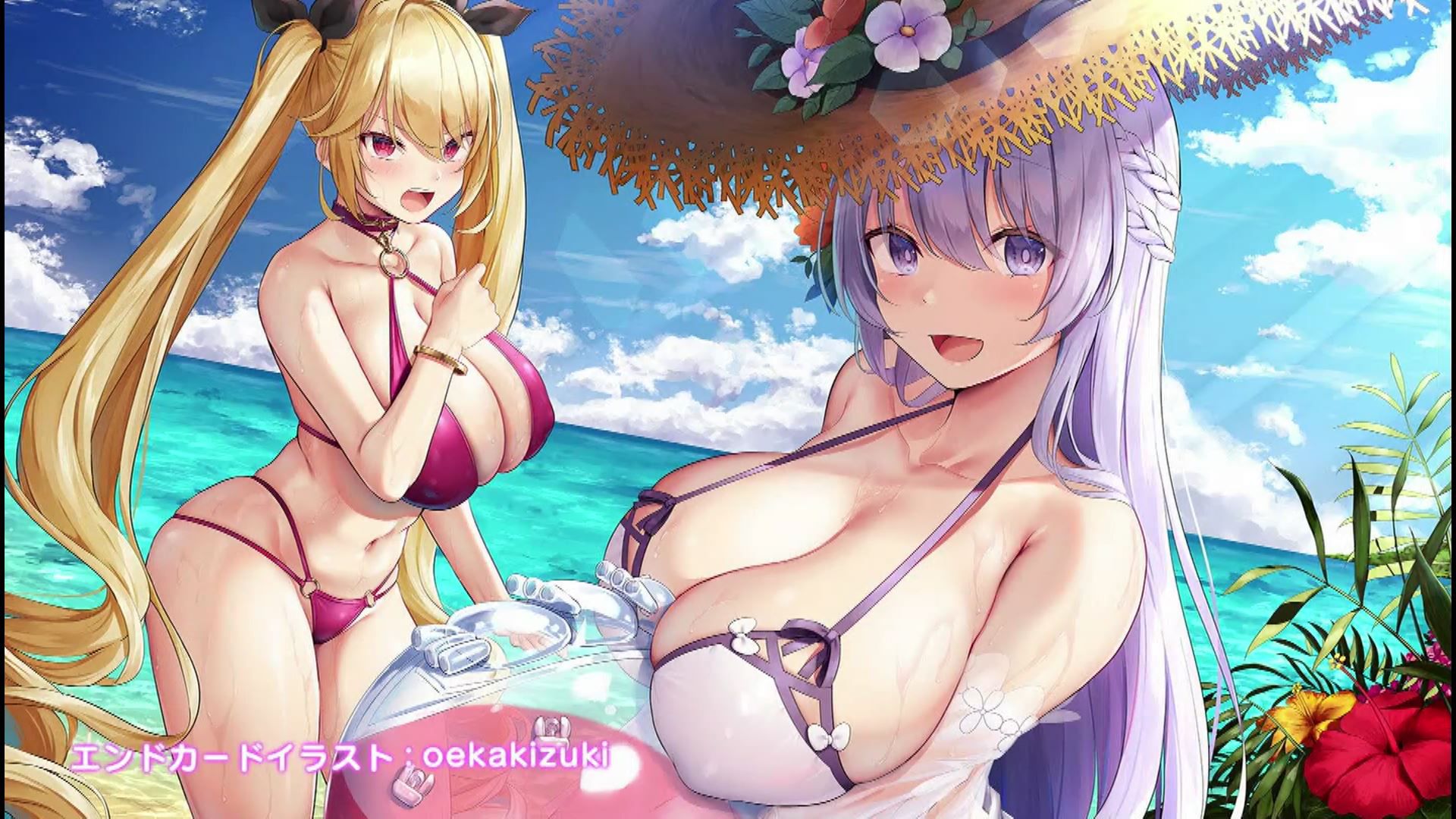 Anime "Azur Lane, 2010! Erotic swimsuits of girls in 4 stories! 30