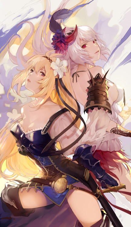 I tried to find high-quality erotic images of Granblue Fantasy! 2