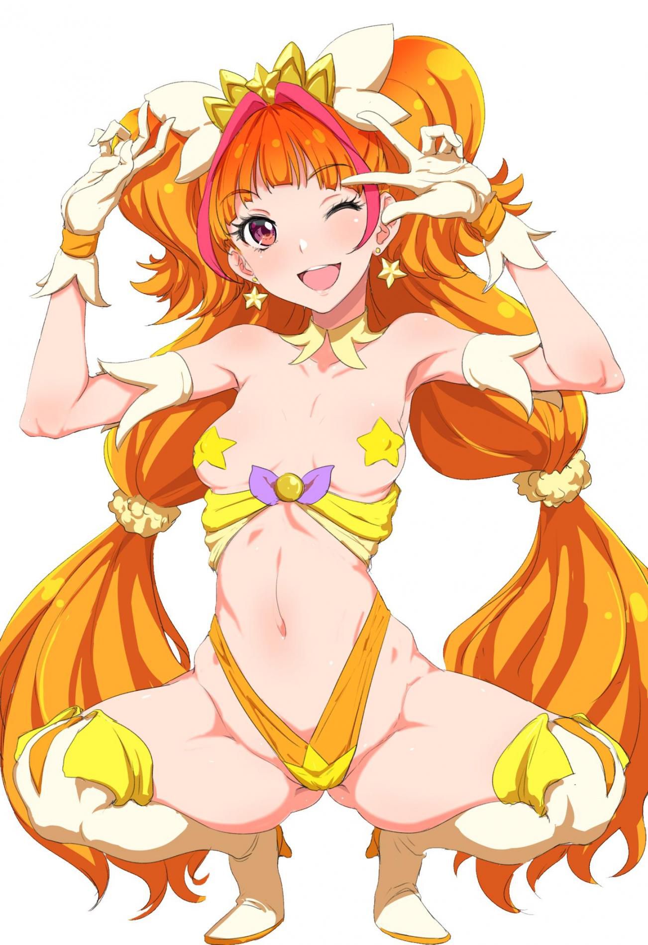 [Secondary] erotic image of "precure appearance character" which is difficult to distinguish which work is already a character alone because a new work comes out every year 58