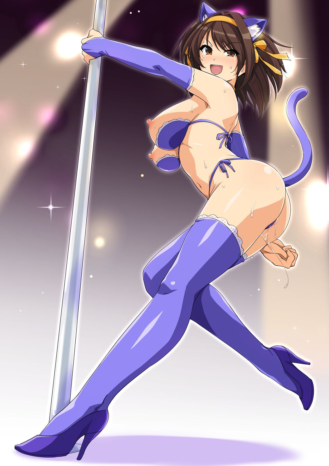 A perverted erotic girl who dances pole dancing in an extremely shameful appearance! Part 3 29