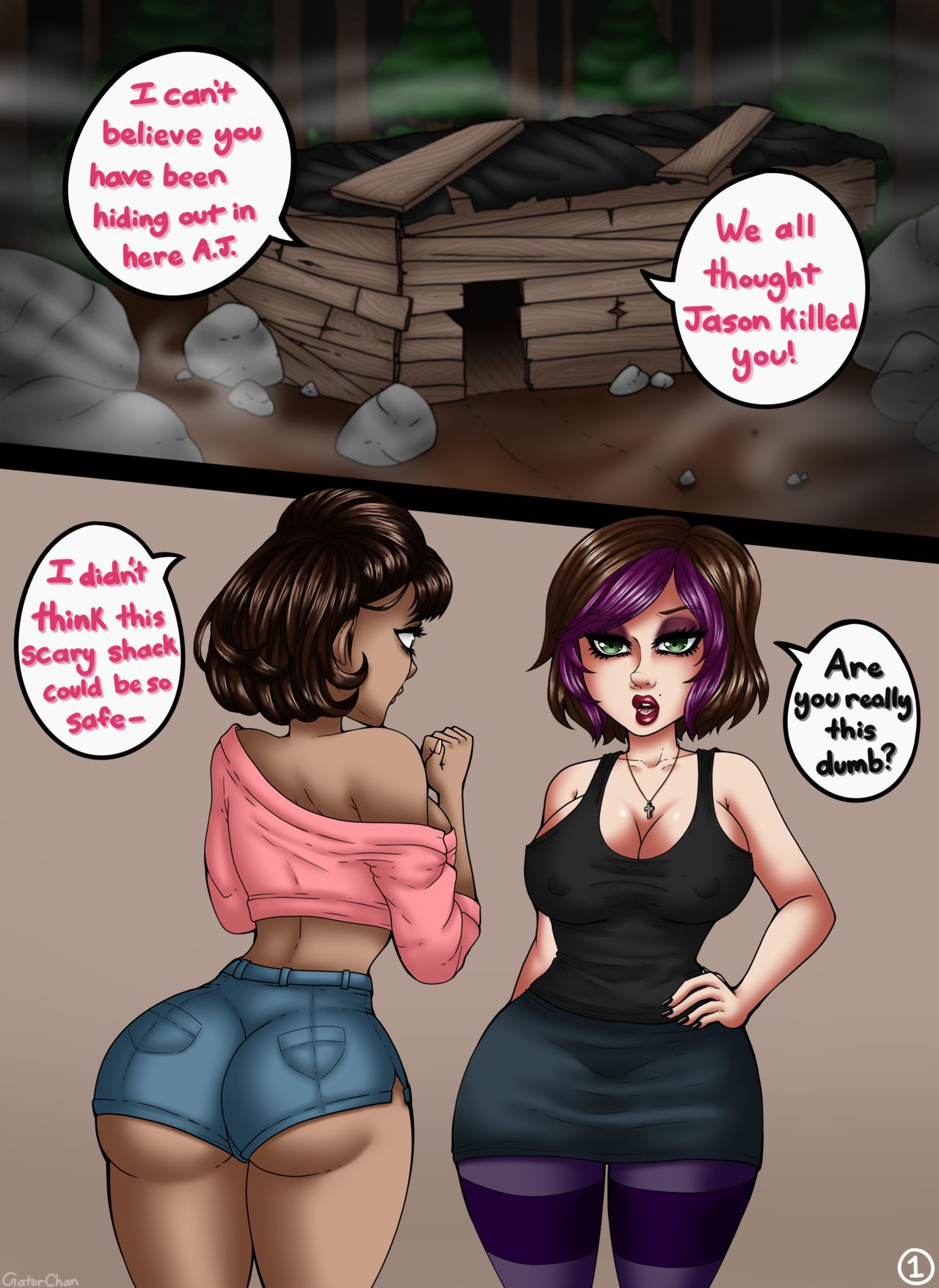 [GatorChan] Friday the 13th: Cabin Fever ch. 1-2 [Ongoing] 12