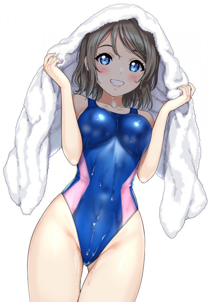 Those who want to nu with erotic images of swimming swimsuits gather! 4