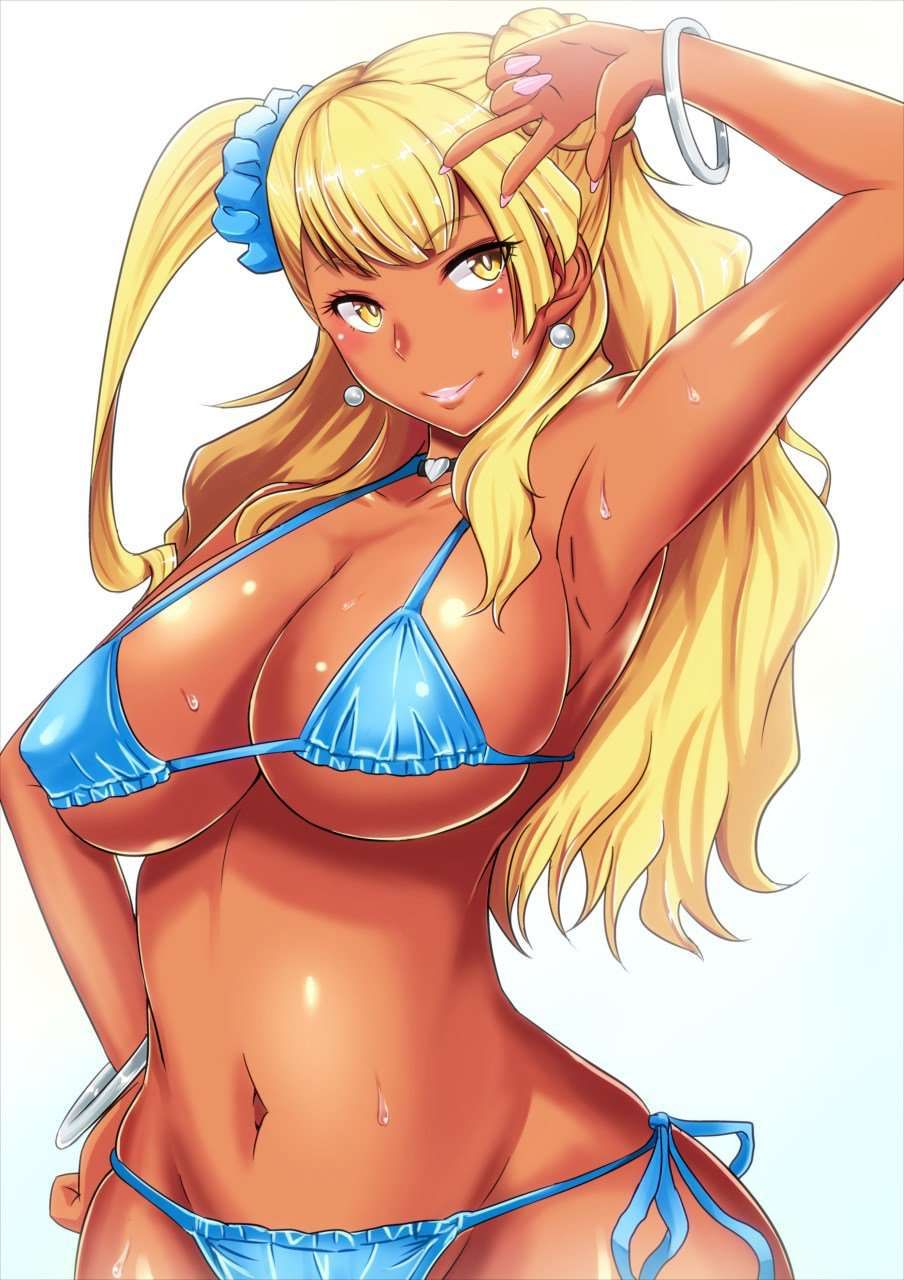 Tell me! Galko-chan's erotic image is a collection of guys who want to syco! 7