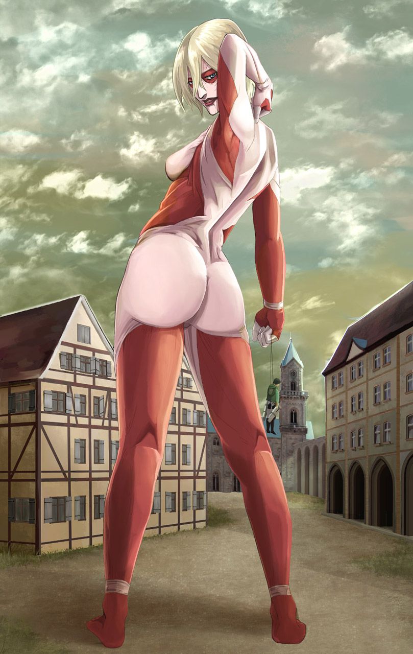 [Attack on Titan] female type giant is unbearable www erotic image 24 pieces 10