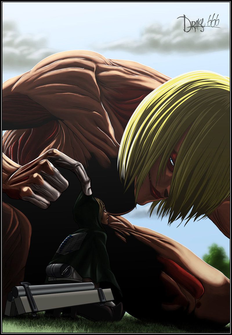 [Attack on Titan] female type giant is unbearable www erotic image 24 pieces 14