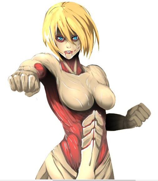 [Attack on Titan] female type giant is unbearable www erotic image 24 pieces 17