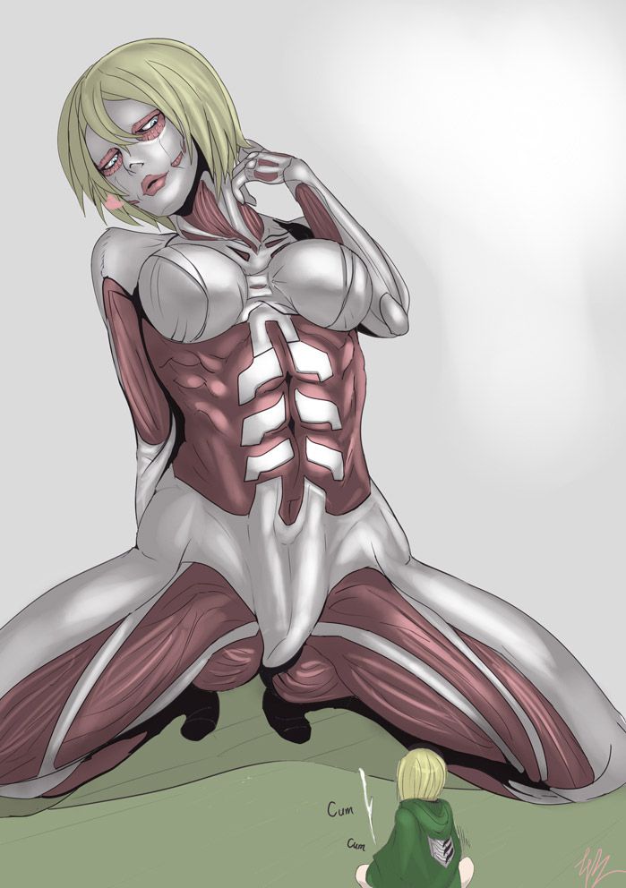 [Attack on Titan] female type giant is unbearable www erotic image 24 pieces 19