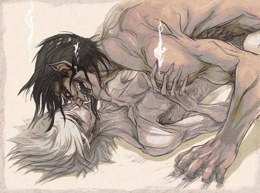 [Attack on Titan] female type giant is unbearable www erotic image 24 pieces 21