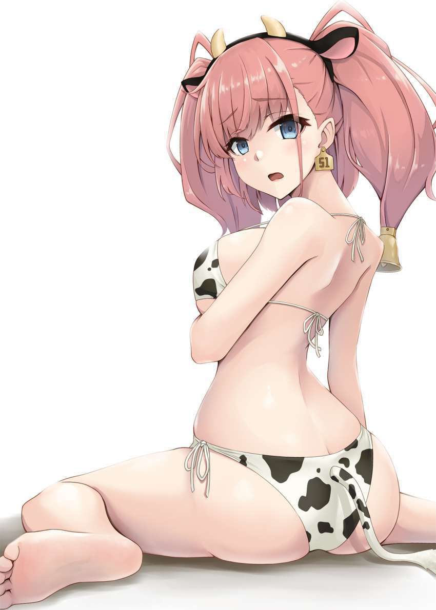 [Mea milk can not be weared] secondary erotic image of cow pattern swimsuit 18