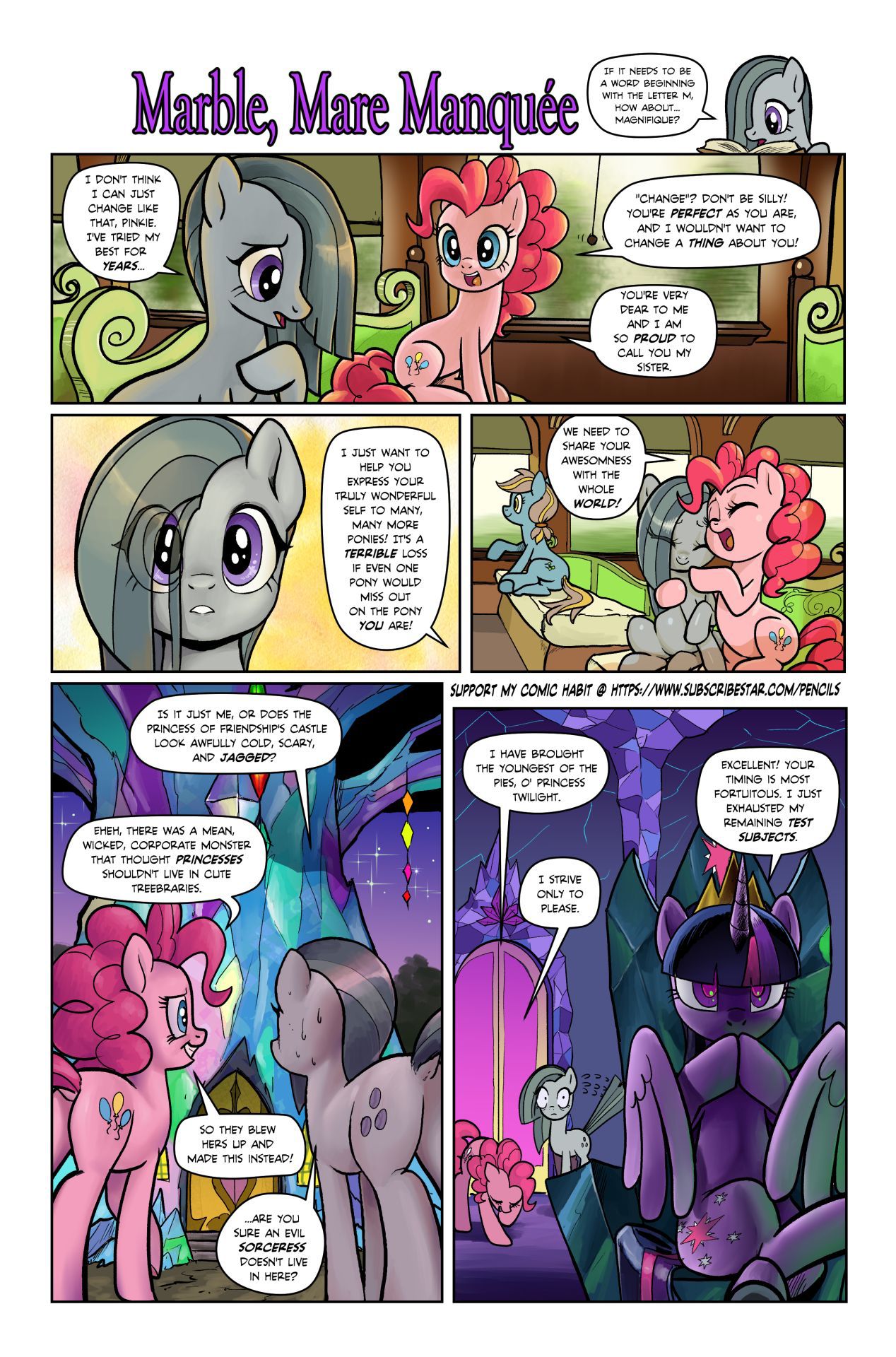 [Pencils] Marble, Mare Manquée [My Little Pony Friendship is Magic] (Ongoing) 4