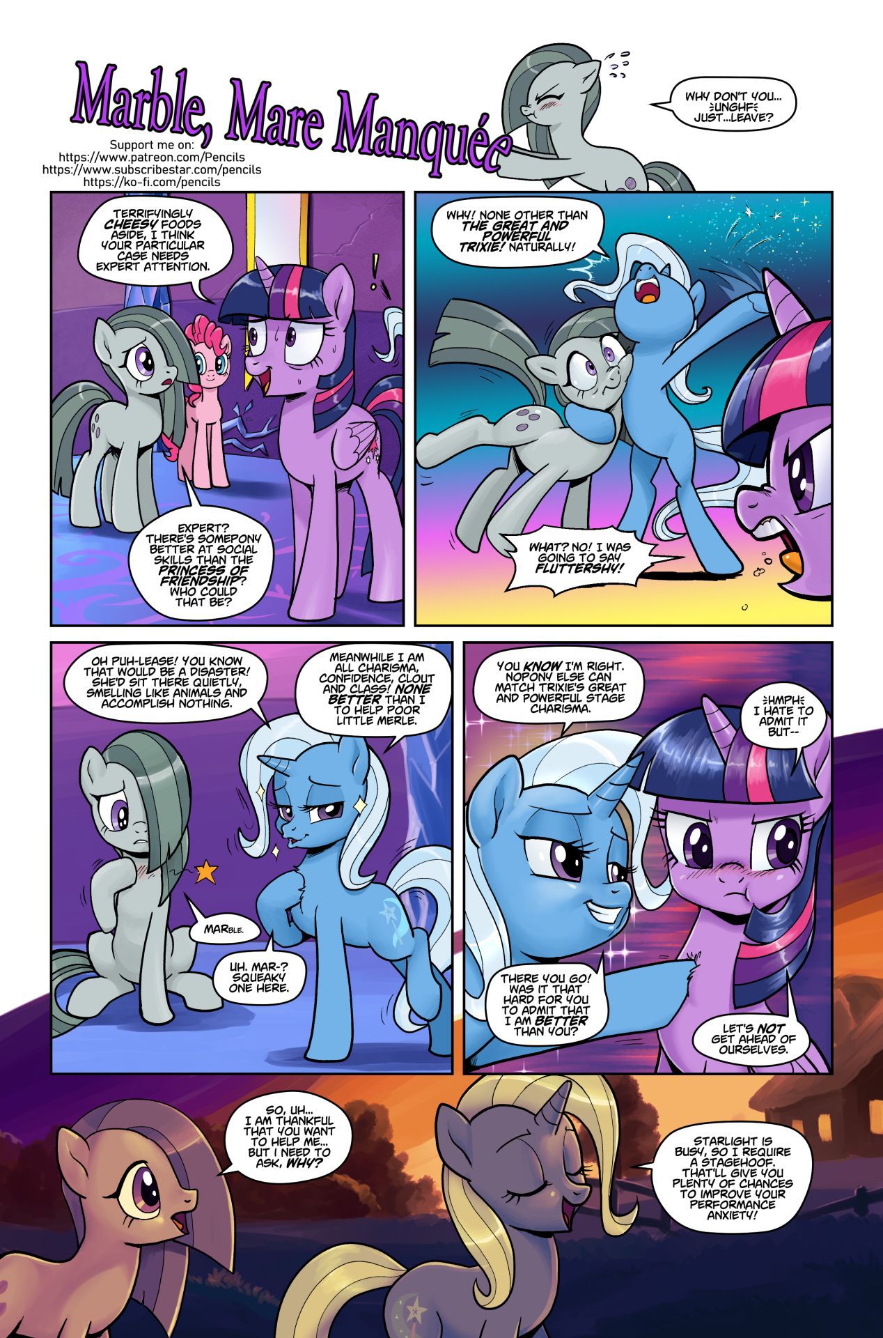 [Pencils] Marble, Mare Manquée [My Little Pony Friendship is Magic] (Ongoing) 6