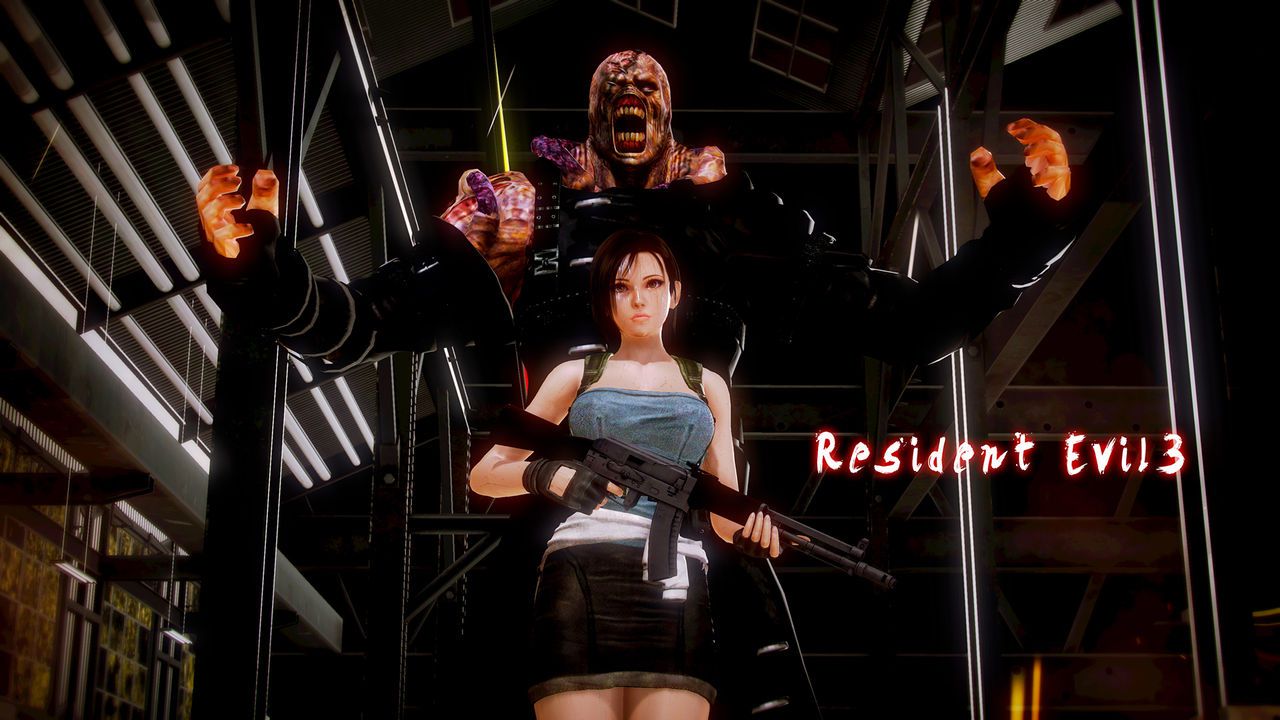 [Amatsu Shimai] Defeated by Nemesis (Resident Evil) 3