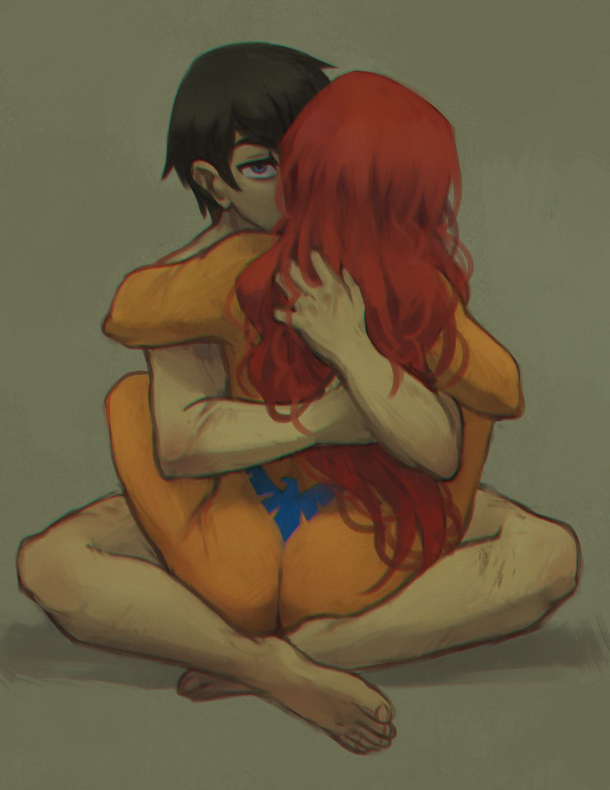 Nightwing X starfire Straight 1boy 1girl wholesome sex 8