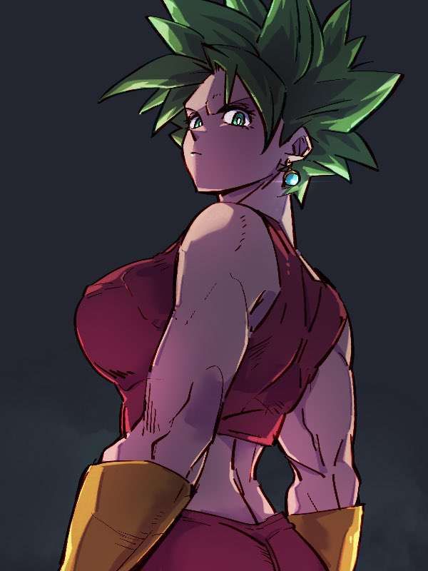 [Dragon Ball super] erotic image of kale 18