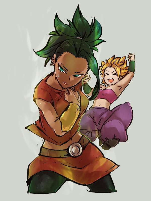 [Dragon Ball super] erotic image of kale 38