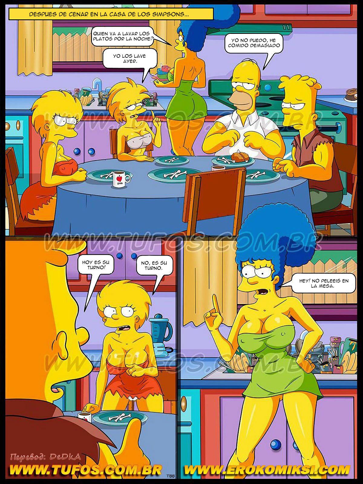 El Juego de Damas 1 (The Simpsons) (Spanish) 2