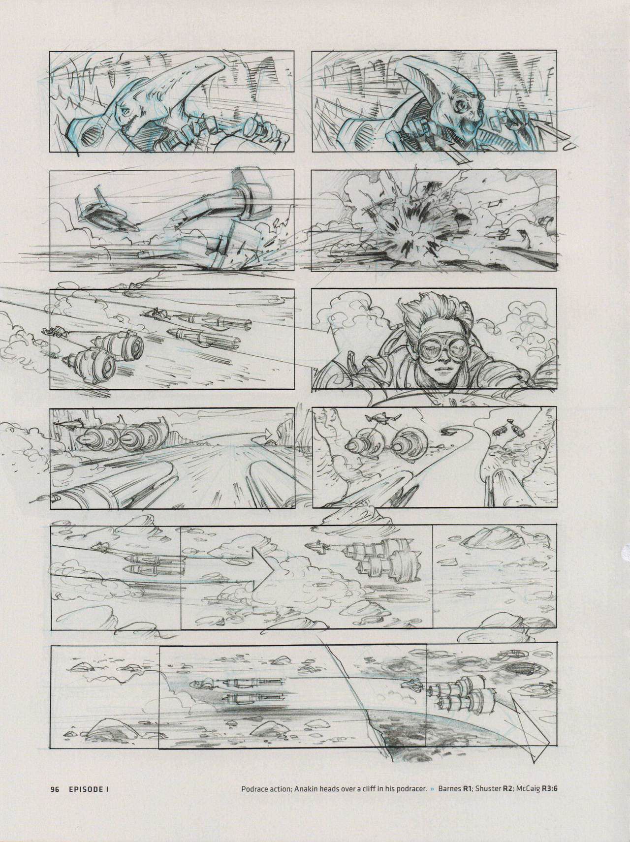 Star Wars Storyboards - The Prequel Trilogy 100