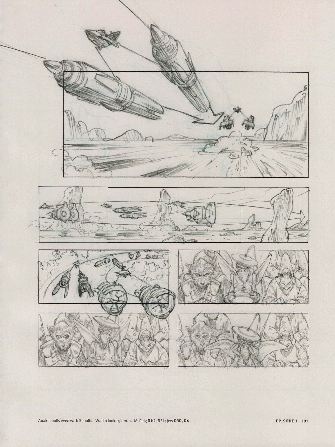 Star Wars Storyboards - The Prequel Trilogy 105