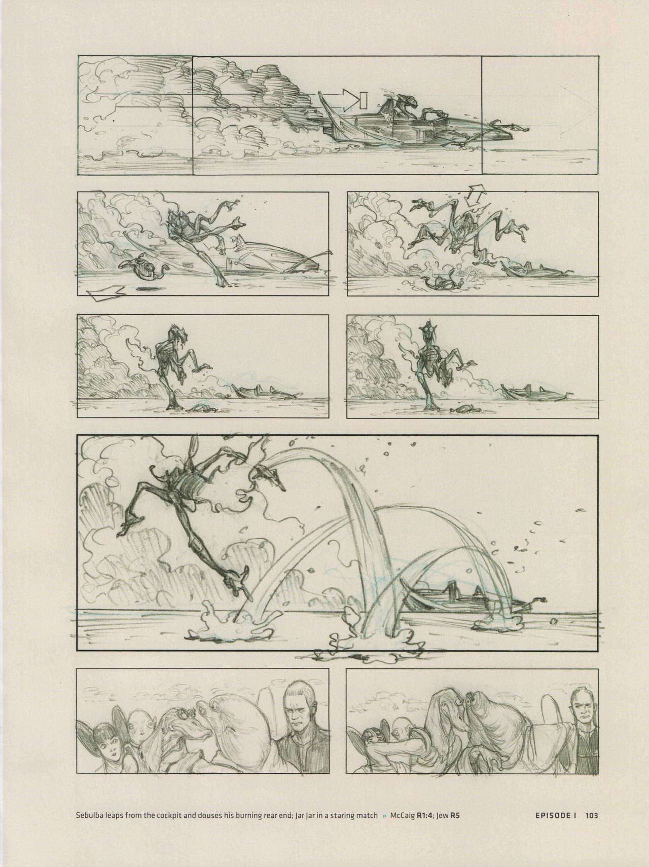 Star Wars Storyboards - The Prequel Trilogy 107