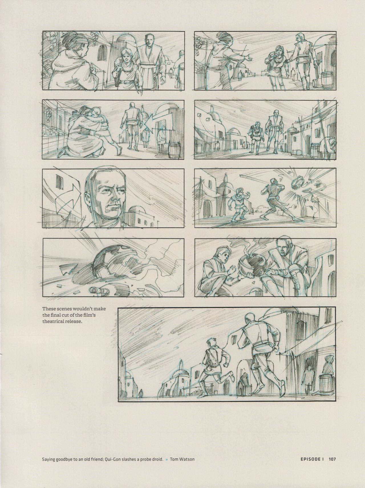 Star Wars Storyboards - The Prequel Trilogy 111