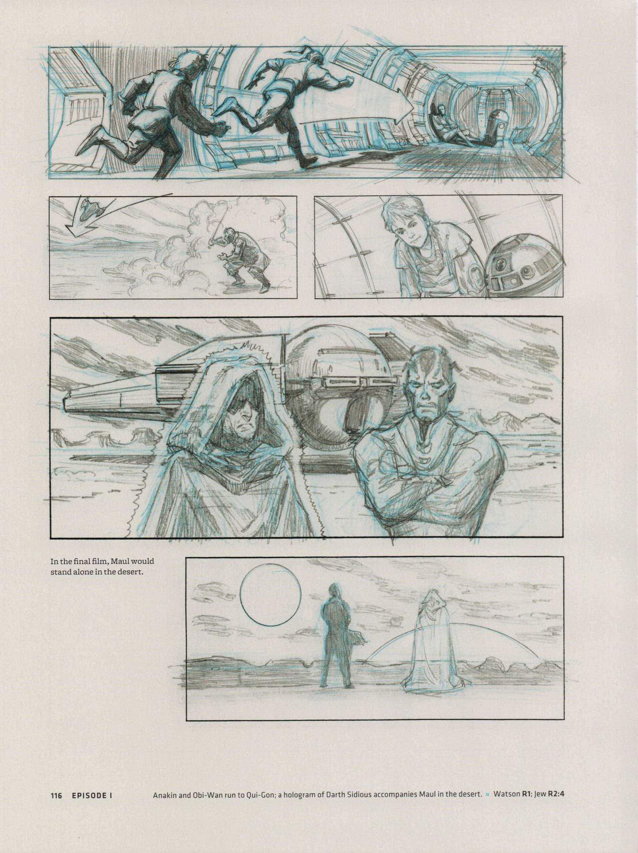 Star Wars Storyboards - The Prequel Trilogy 120