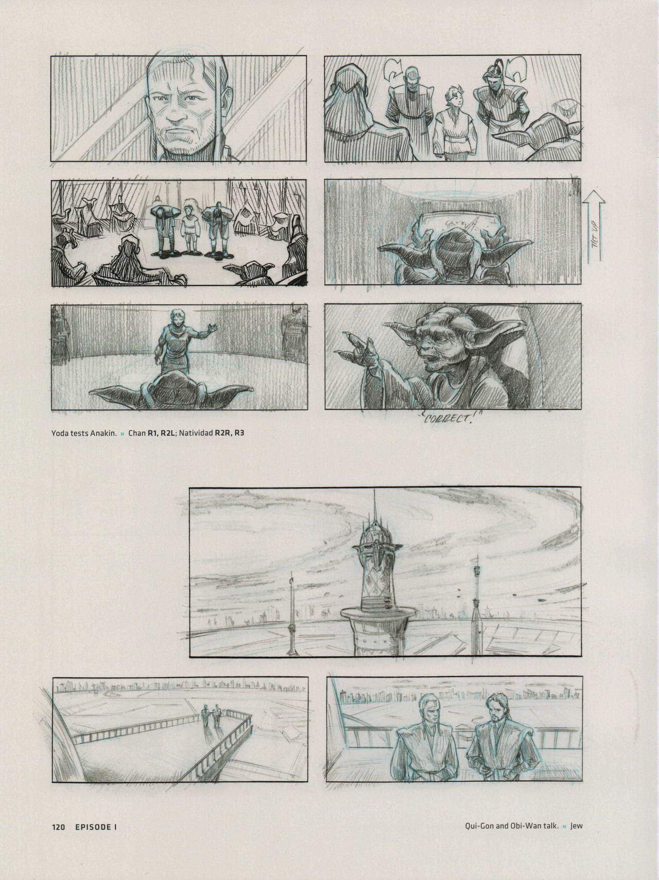Star Wars Storyboards - The Prequel Trilogy 124