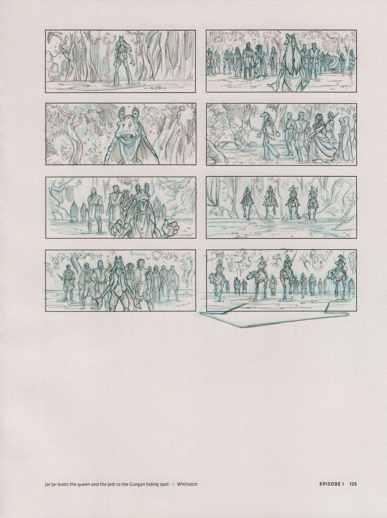 Star Wars Storyboards - The Prequel Trilogy 129