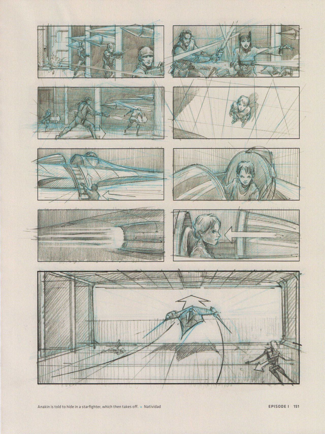 Star Wars Storyboards - The Prequel Trilogy 155