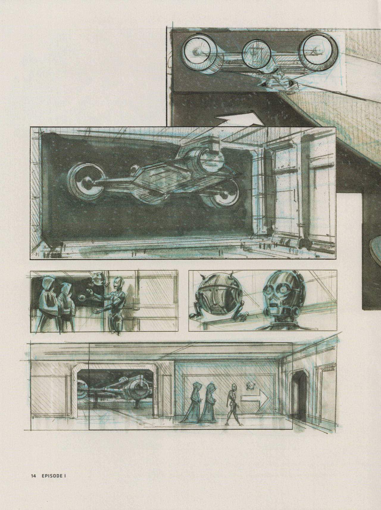 Star Wars Storyboards - The Prequel Trilogy 18