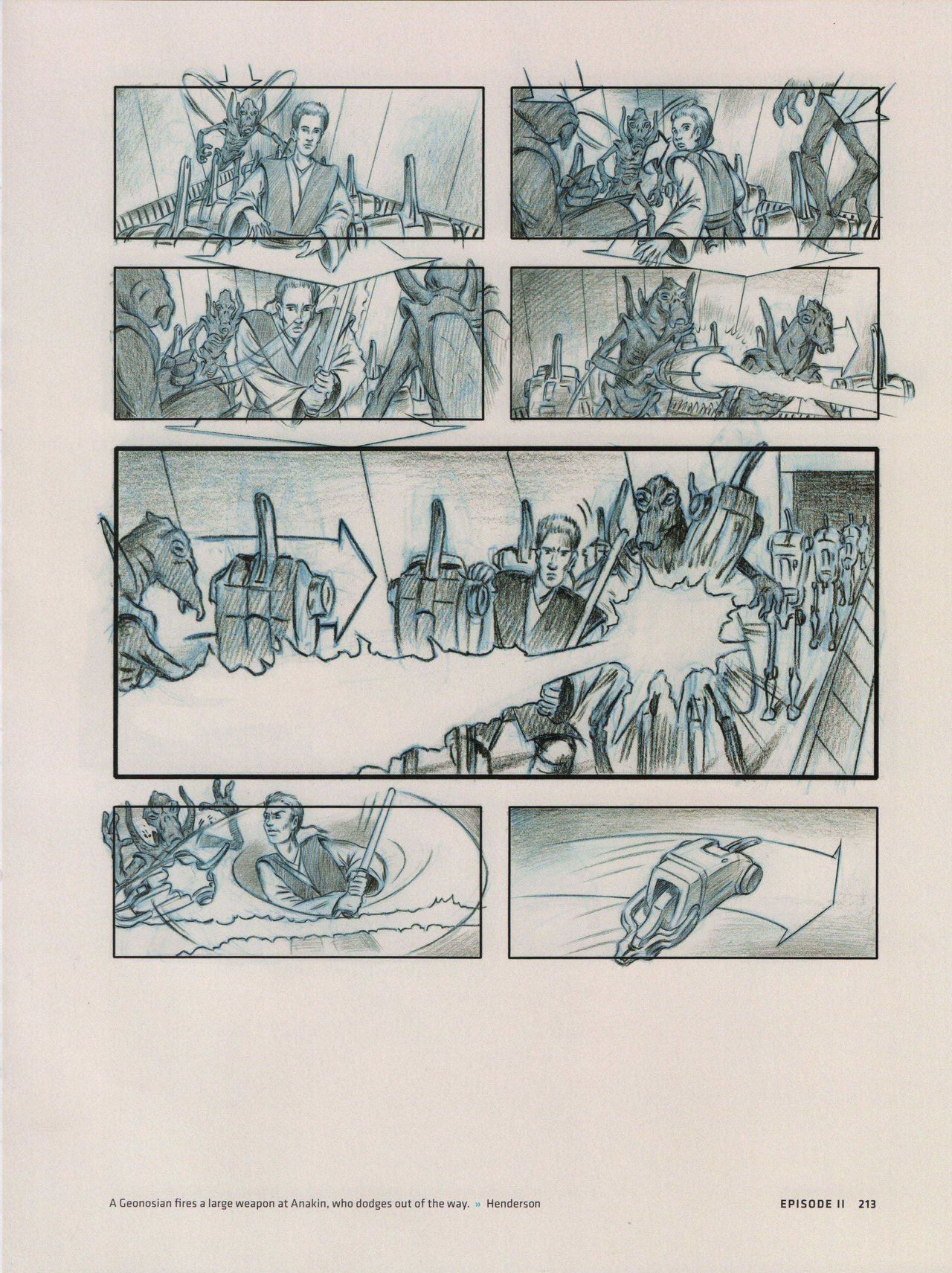 Star Wars Storyboards - The Prequel Trilogy 217