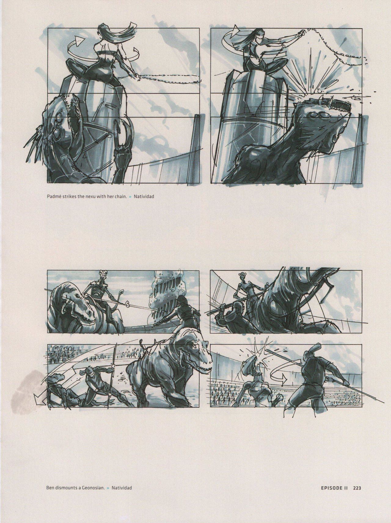 Star Wars Storyboards - The Prequel Trilogy 227