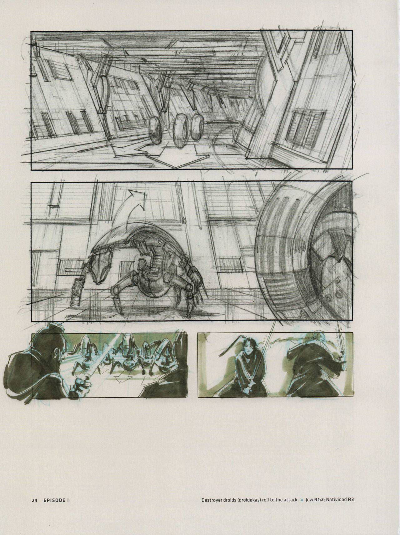 Star Wars Storyboards - The Prequel Trilogy 28