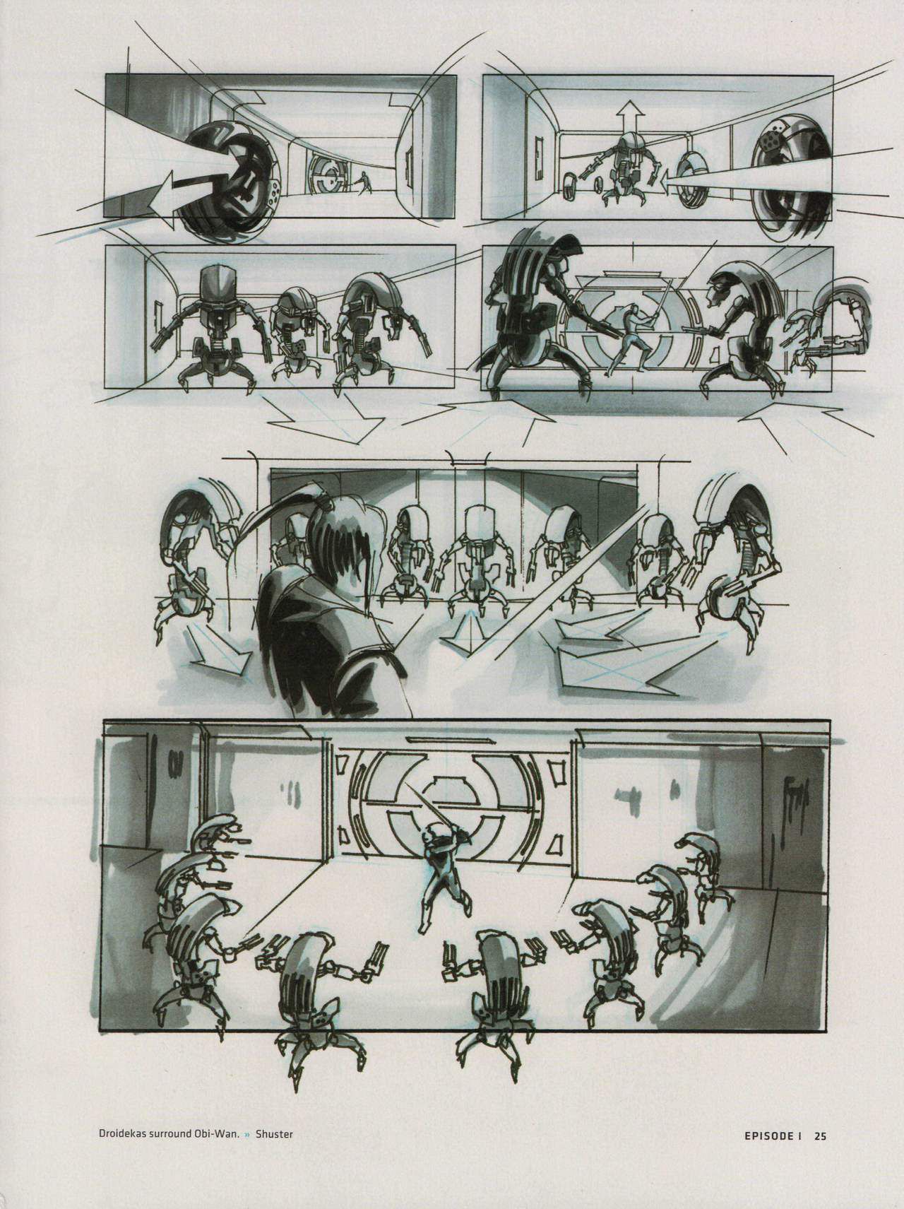 Star Wars Storyboards - The Prequel Trilogy 29