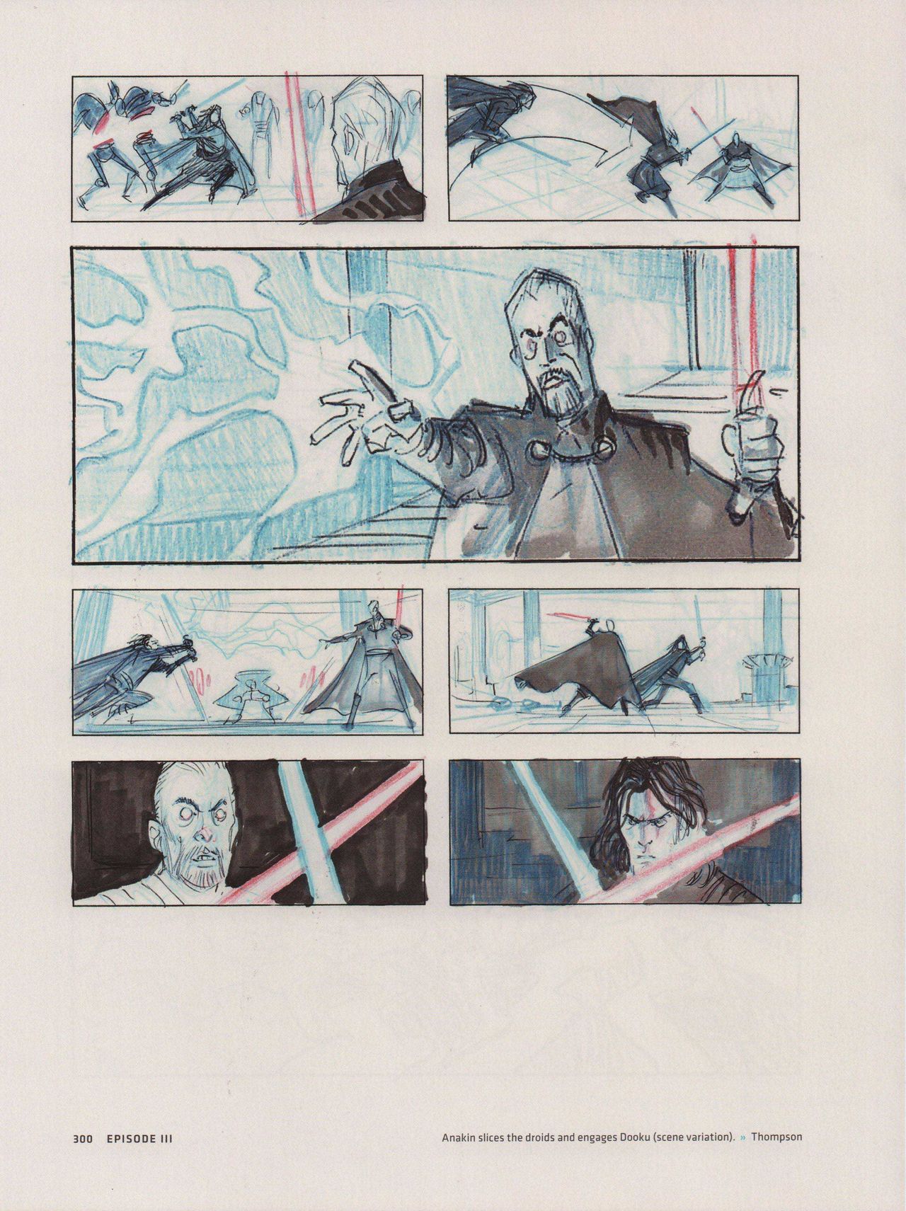 Star Wars Storyboards - The Prequel Trilogy 304