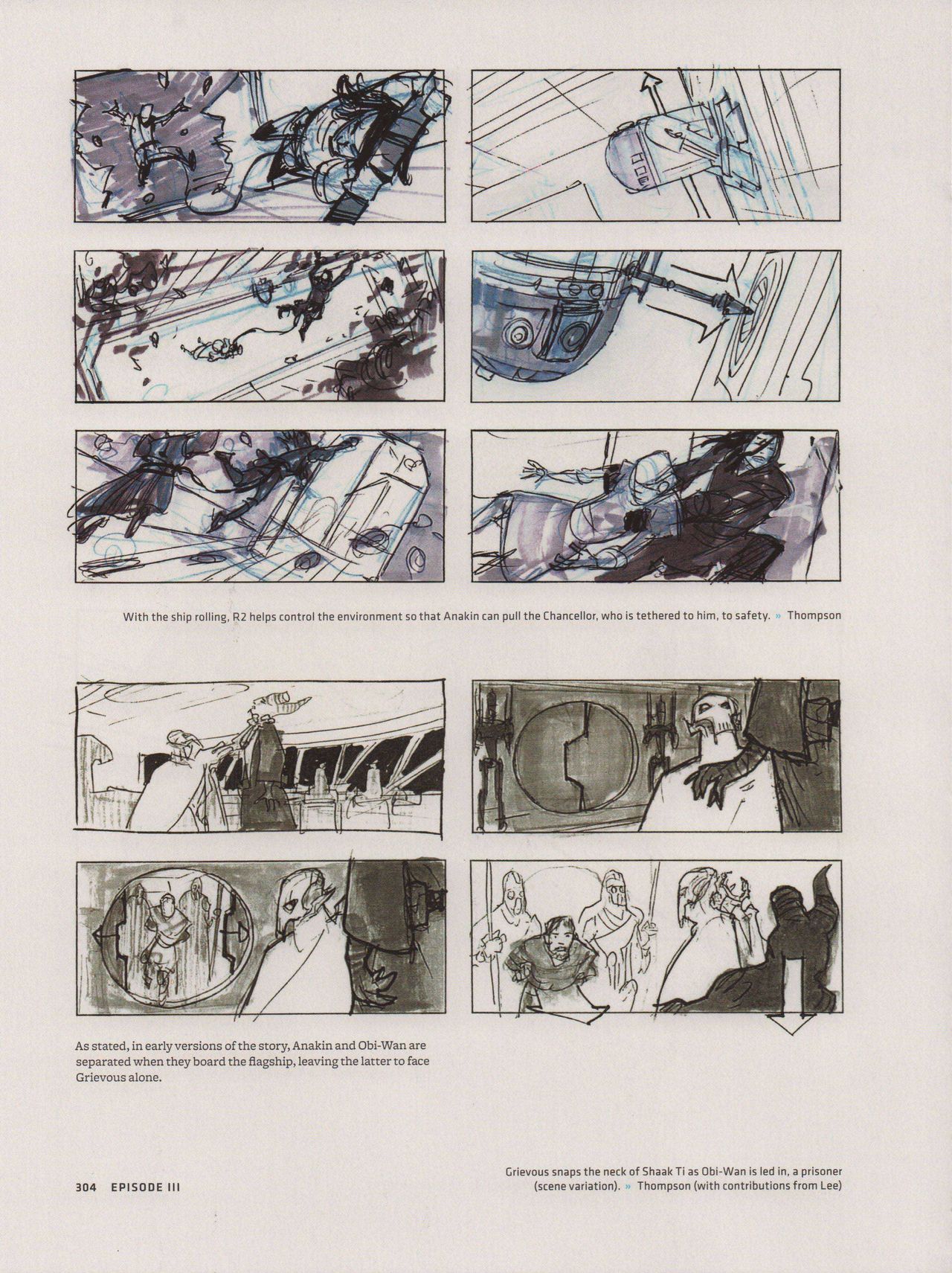 Star Wars Storyboards - The Prequel Trilogy 308