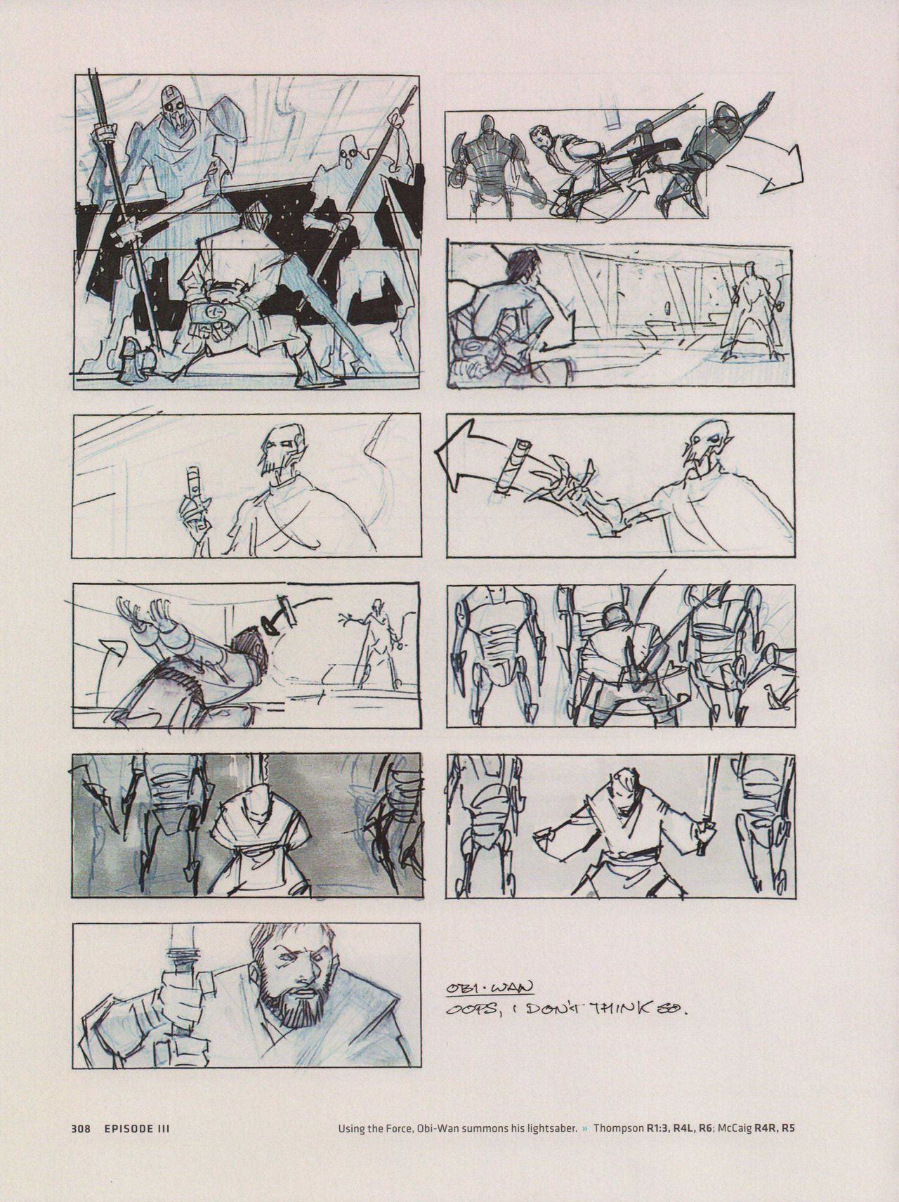 Star Wars Storyboards - The Prequel Trilogy 312