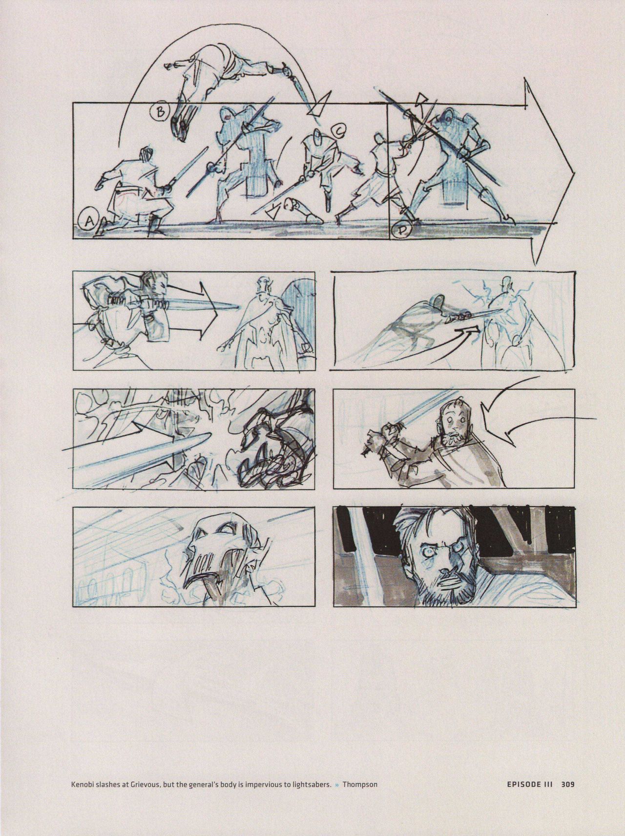 Star Wars Storyboards - The Prequel Trilogy 313