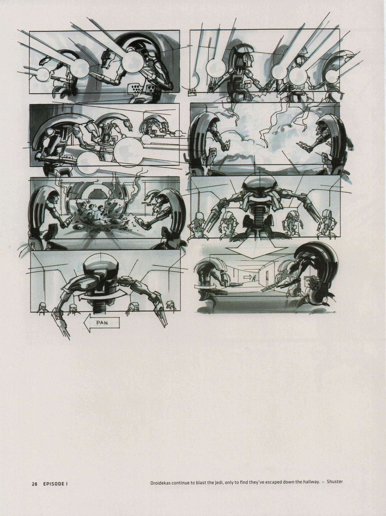 Star Wars Storyboards - The Prequel Trilogy 32