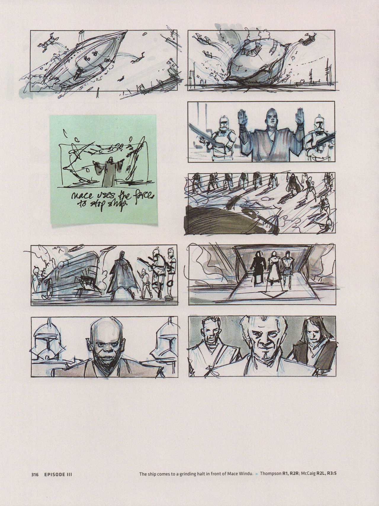 Star Wars Storyboards - The Prequel Trilogy 320