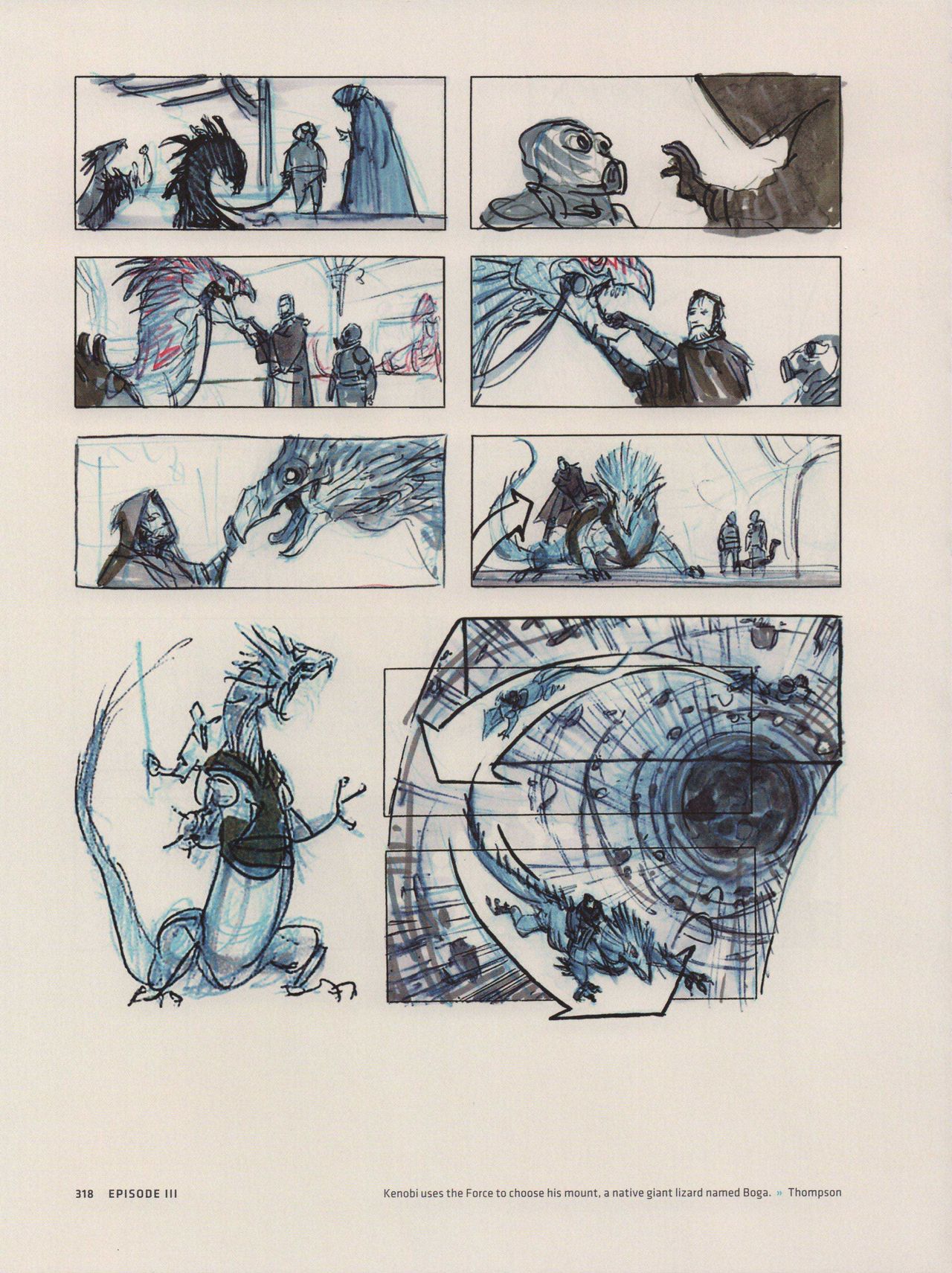 Star Wars Storyboards - The Prequel Trilogy 322
