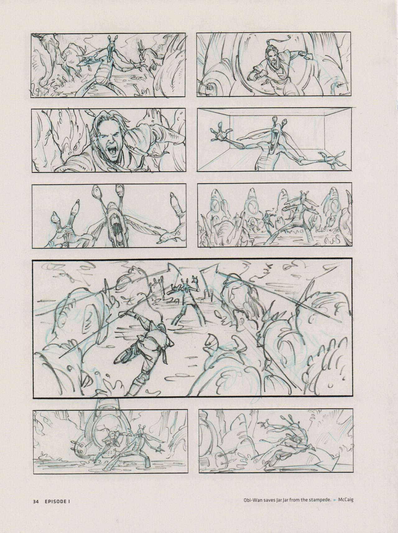 Star Wars Storyboards - The Prequel Trilogy 38