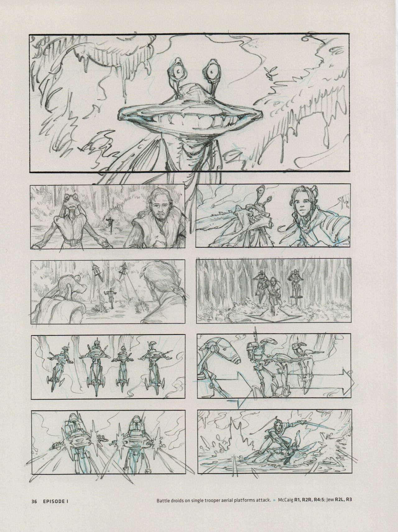 Star Wars Storyboards - The Prequel Trilogy 40