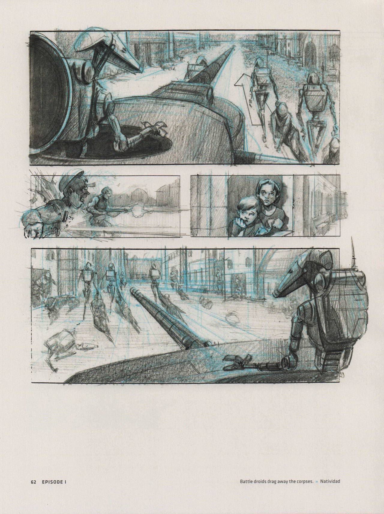 Star Wars Storyboards - The Prequel Trilogy 66