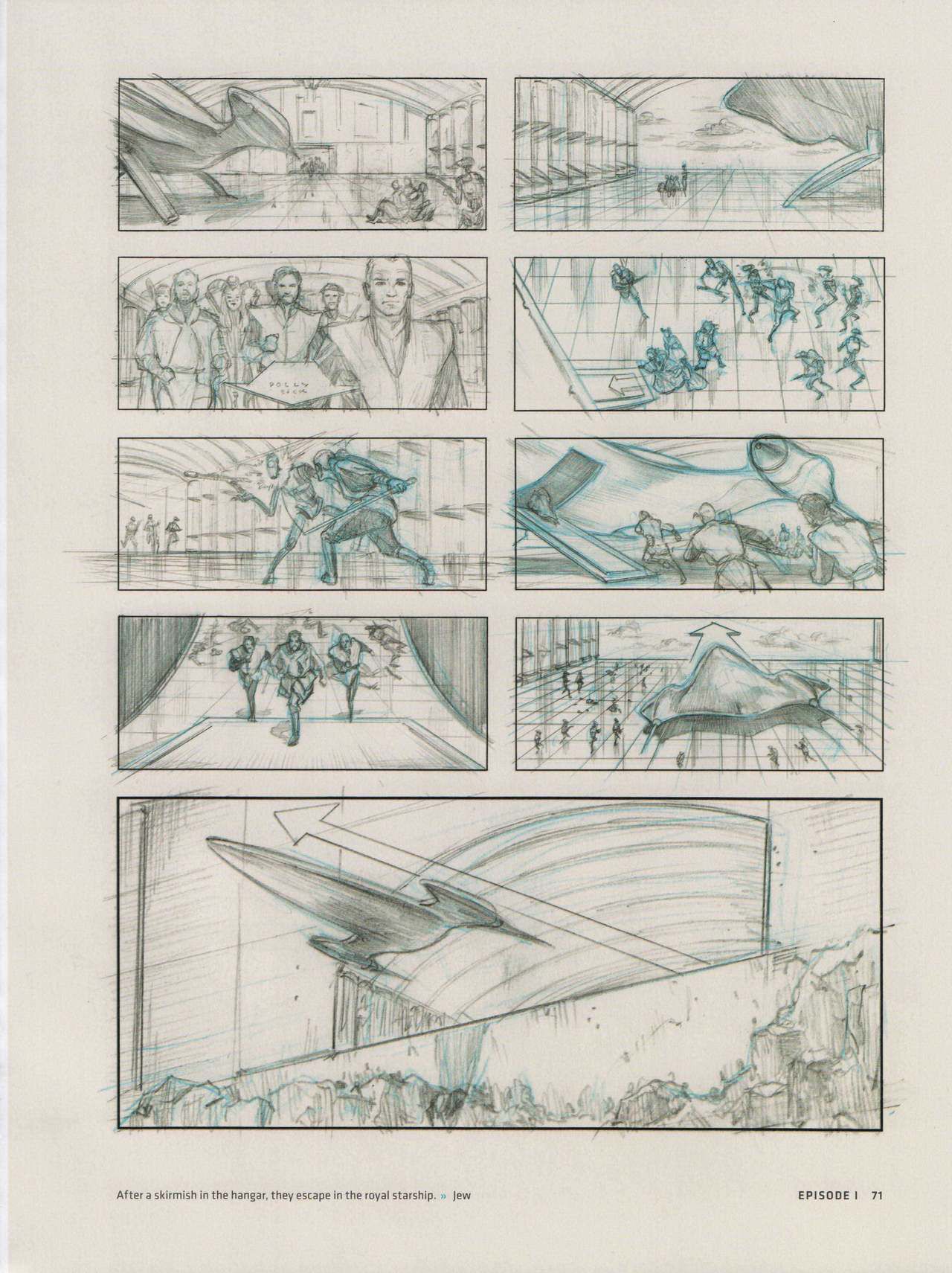 Star Wars Storyboards - The Prequel Trilogy 75