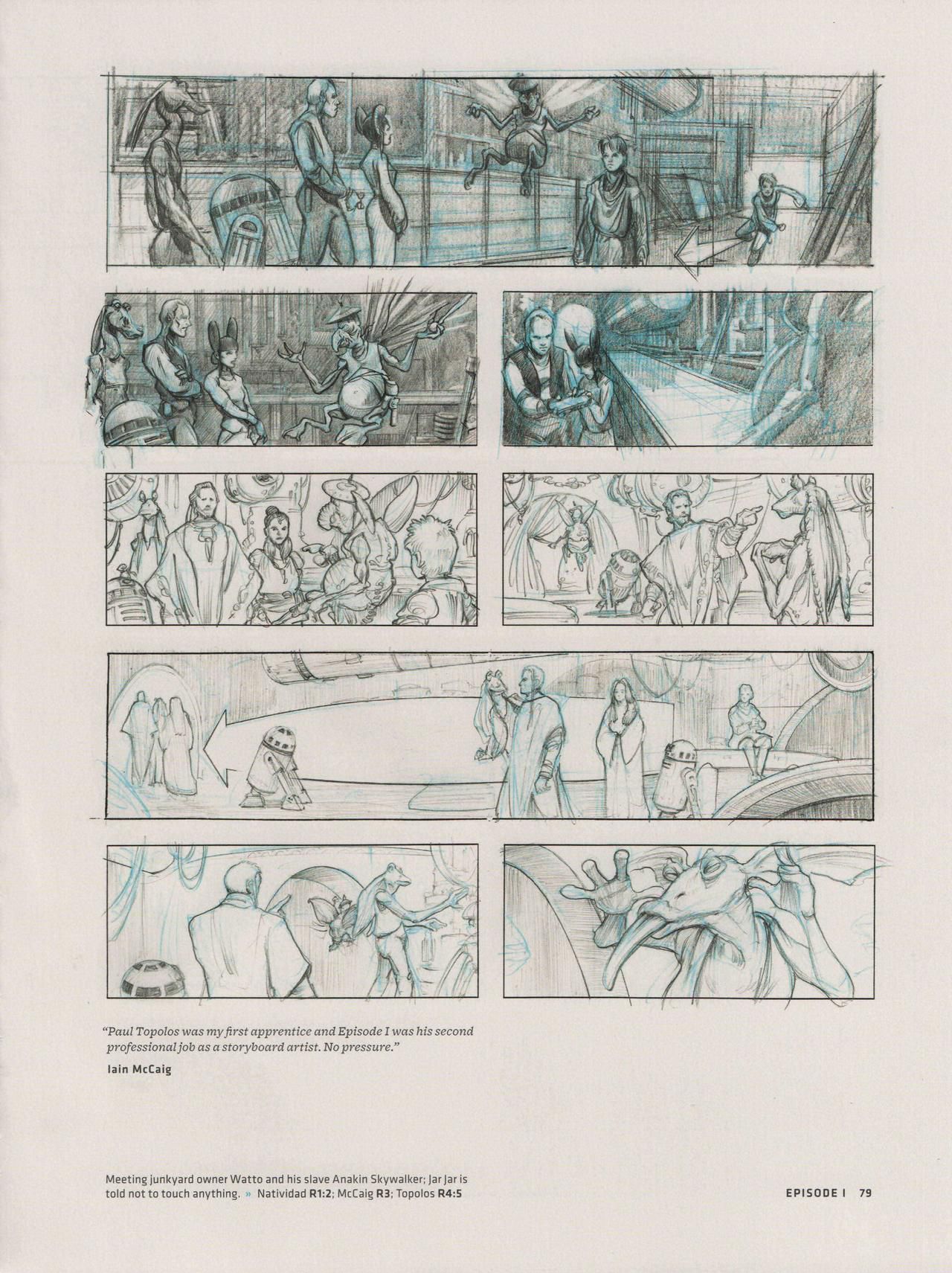 Star Wars Storyboards - The Prequel Trilogy 83