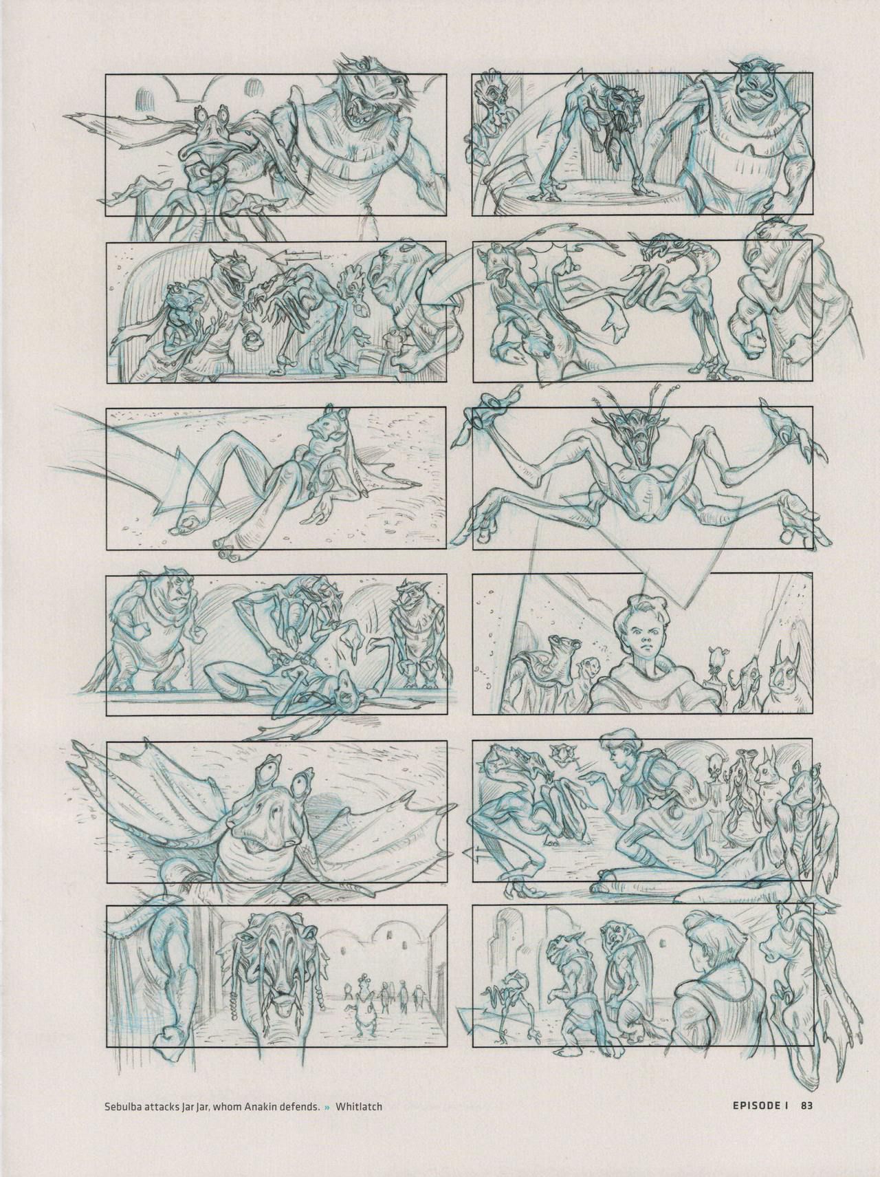 Star Wars Storyboards - The Prequel Trilogy 87