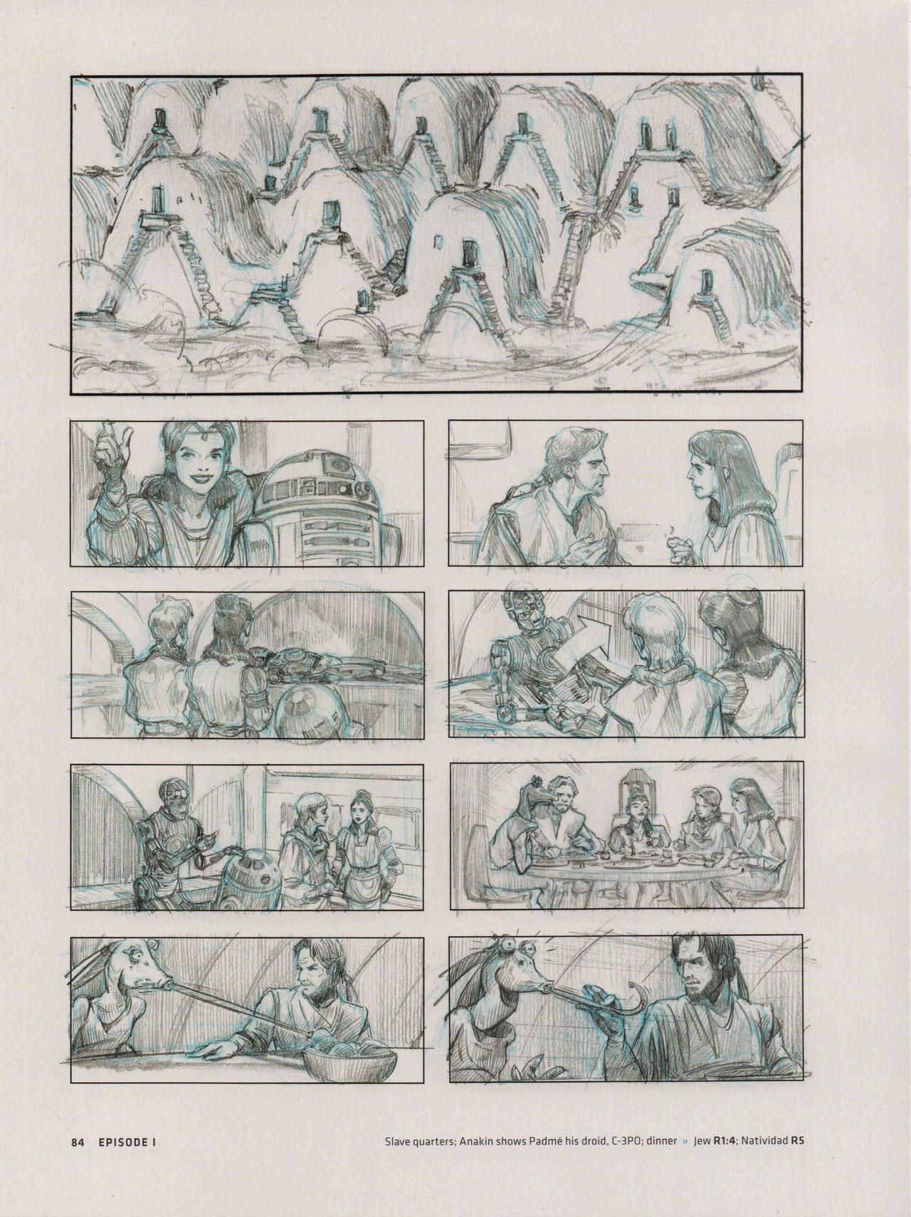 Star Wars Storyboards - The Prequel Trilogy 88