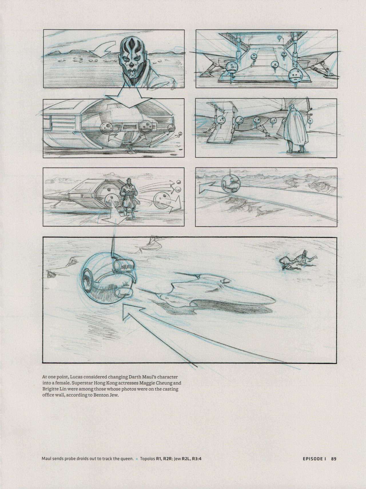 Star Wars Storyboards - The Prequel Trilogy 93