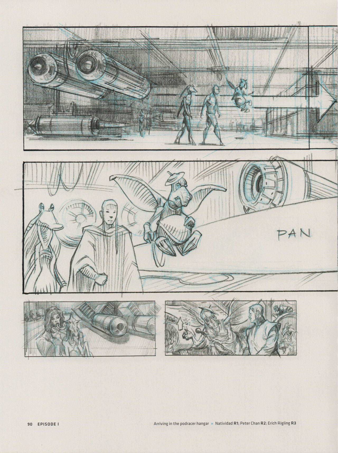 Star Wars Storyboards - The Prequel Trilogy 94